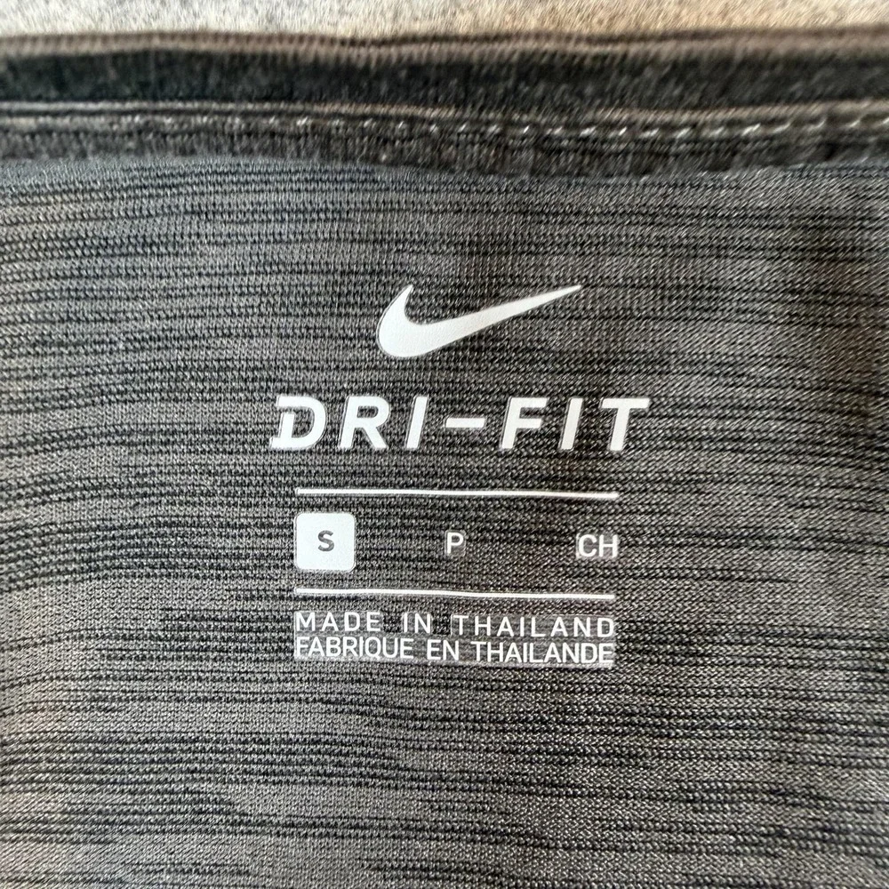 Nike Dri-FIT Shirt Lot 3 Mens Small Black Gray Tank Tee Long Sleeve Running - Picture 3 of 11